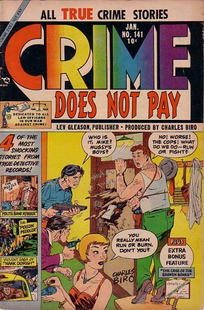 Crime Does Not Pay #141 Comic