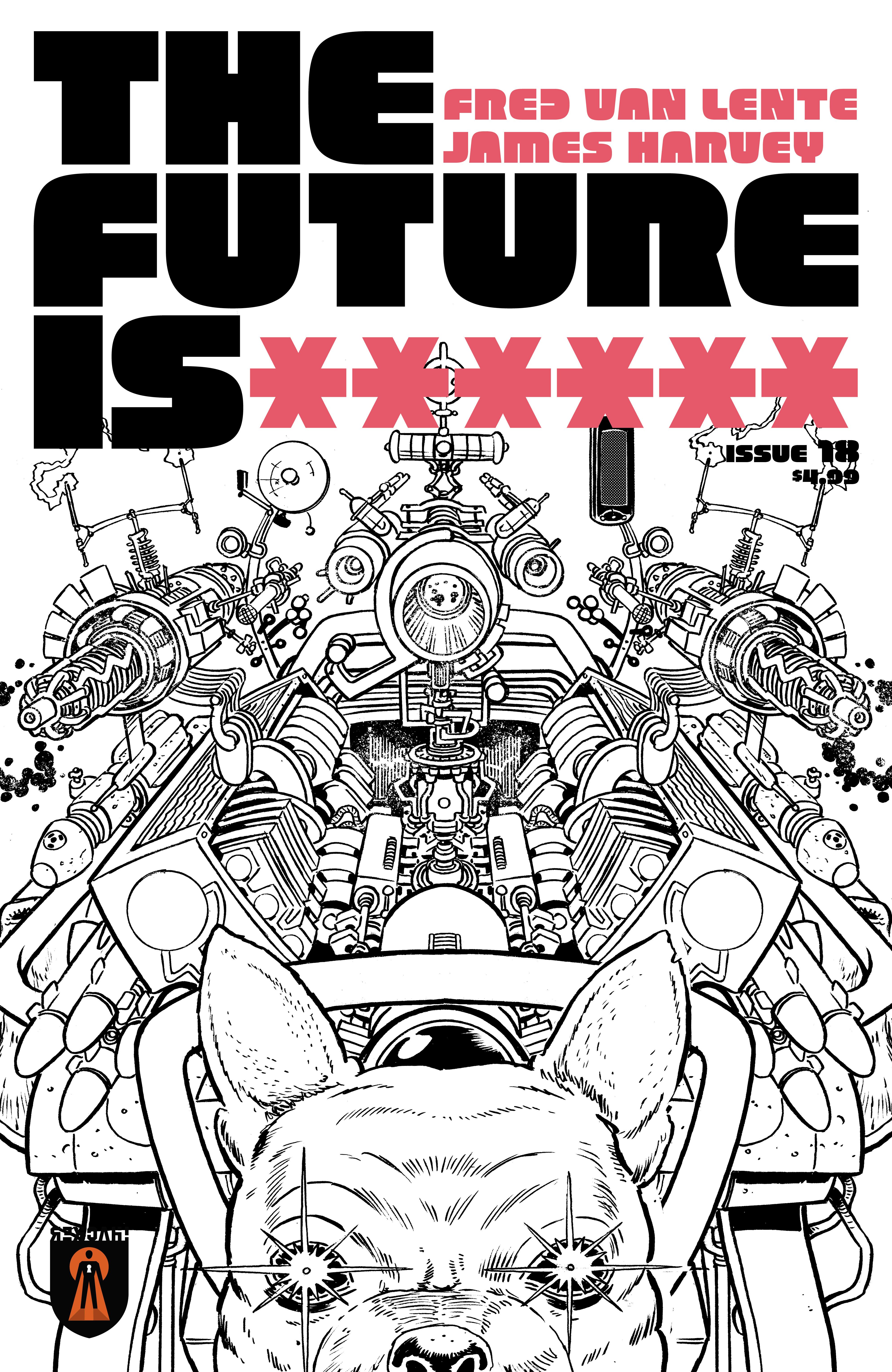 Future Is ****** #18 (Cvr B David Lapham Variant (bundle Of 10) (net) ( Mr) Comic