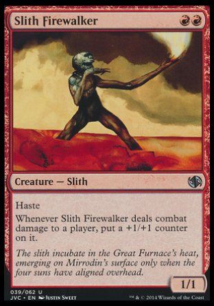 Slith Firewalker (Duel Decks : Anthology) Trading Card