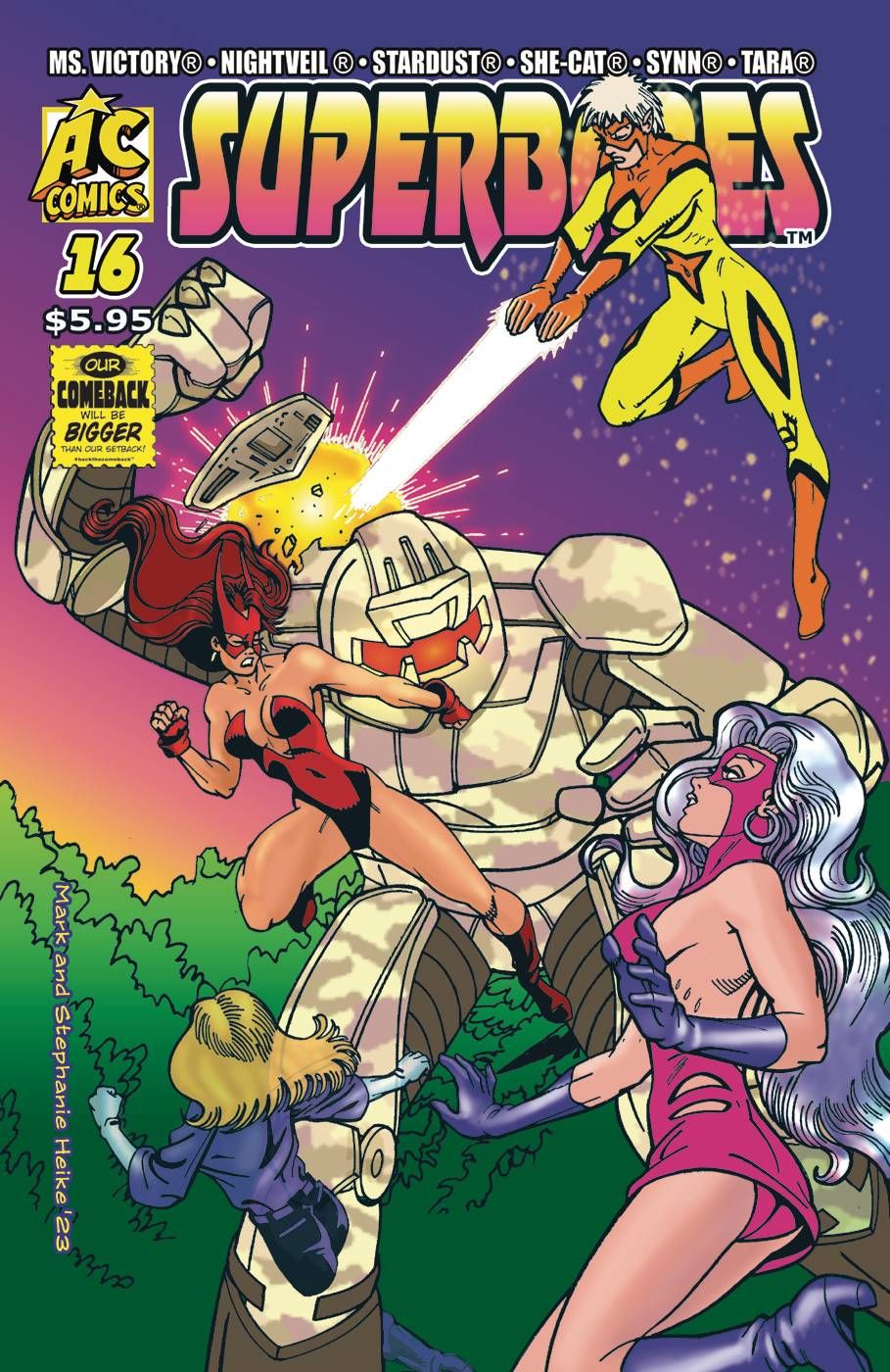 Superbabes Starring Femforce #16 Comic