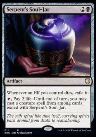 Serpent's Soul-Jar (Kaldheim Commander Decks) Trading Card