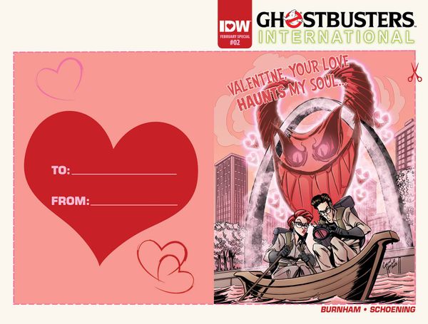 Ghostbusters: International #2 (Valentines Day Card Variant)