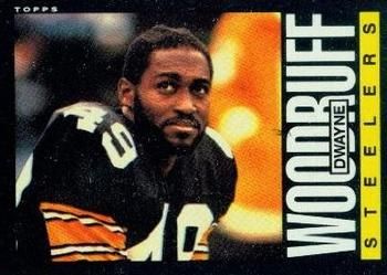 Dwayne Woodruff 1985 Topps #366 Sports Card