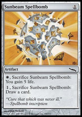 Sunbeam Spellbomb (Mirrodin) Trading Card