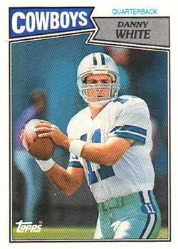 Danny White 1987 Topps #261 Sports Card
