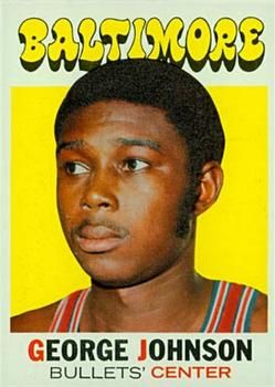 George Johnson 1971 Topps #21 Sports Card