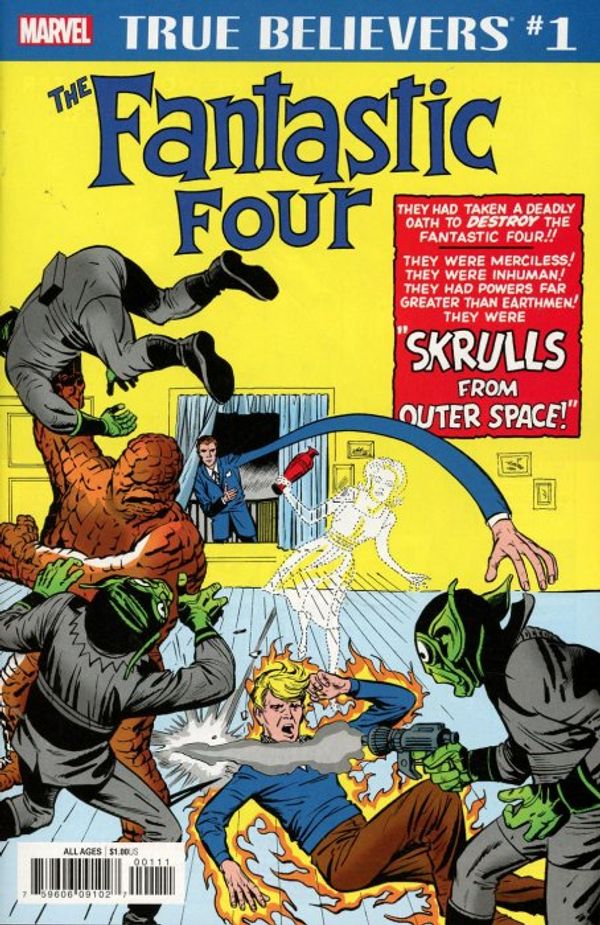 True Believers: Fantastic Four - Skrulls #1
