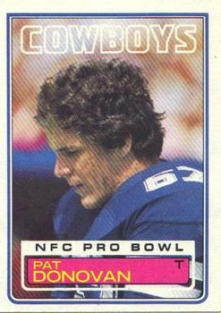 Pat Donovan 1983 Topps #45 Sports Card