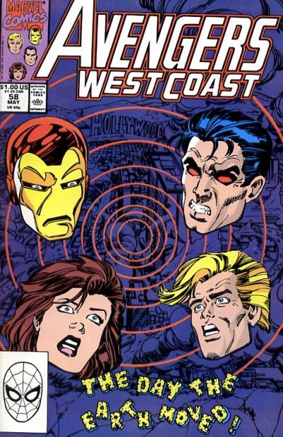 Avengers West Coast #58 Comic