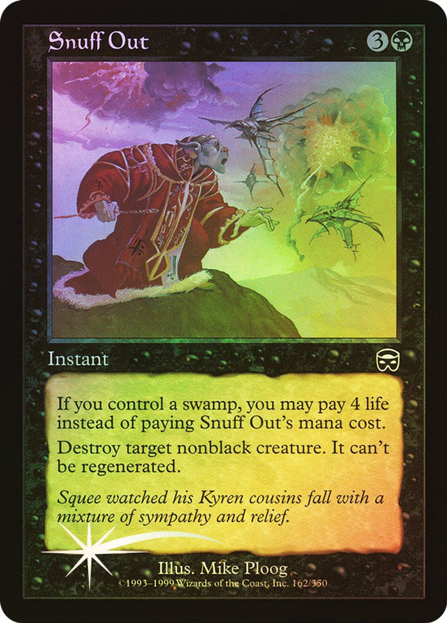 Snuff Out (Mercadian Masques - Foil) Trading Card