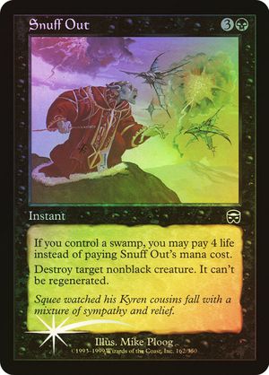 Snuff Out (Mercadian Masques - Foil)