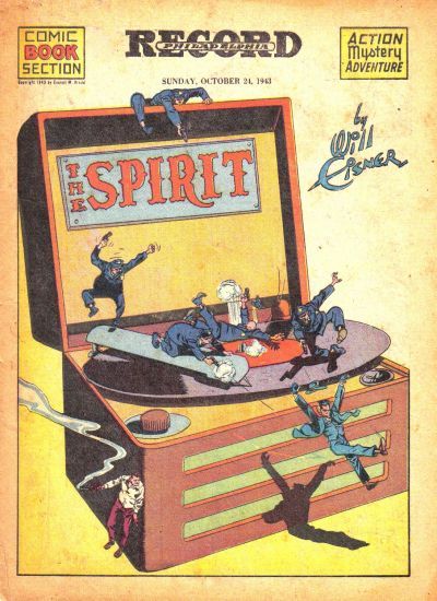Spirit Section #10/24/1943 Comic