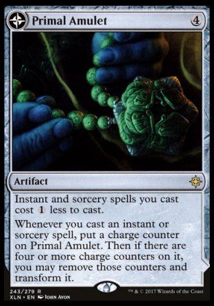 Primal Amulet (Ixalan) Trading Card