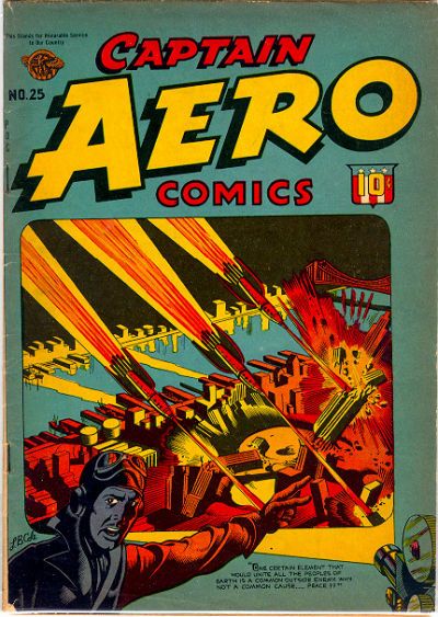 Captain Aero Comics #25 Comic