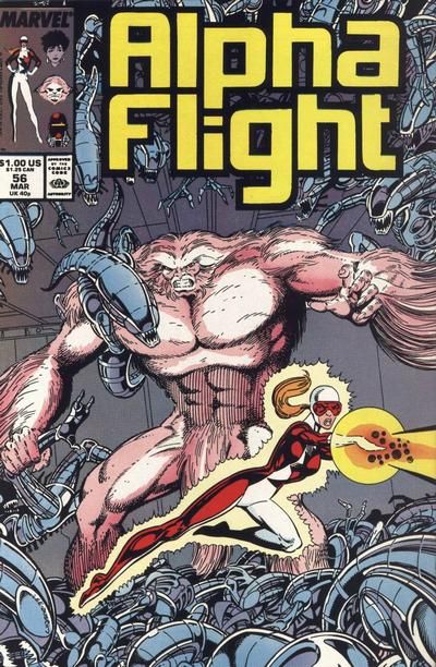 Alpha Flight #56 Comic
