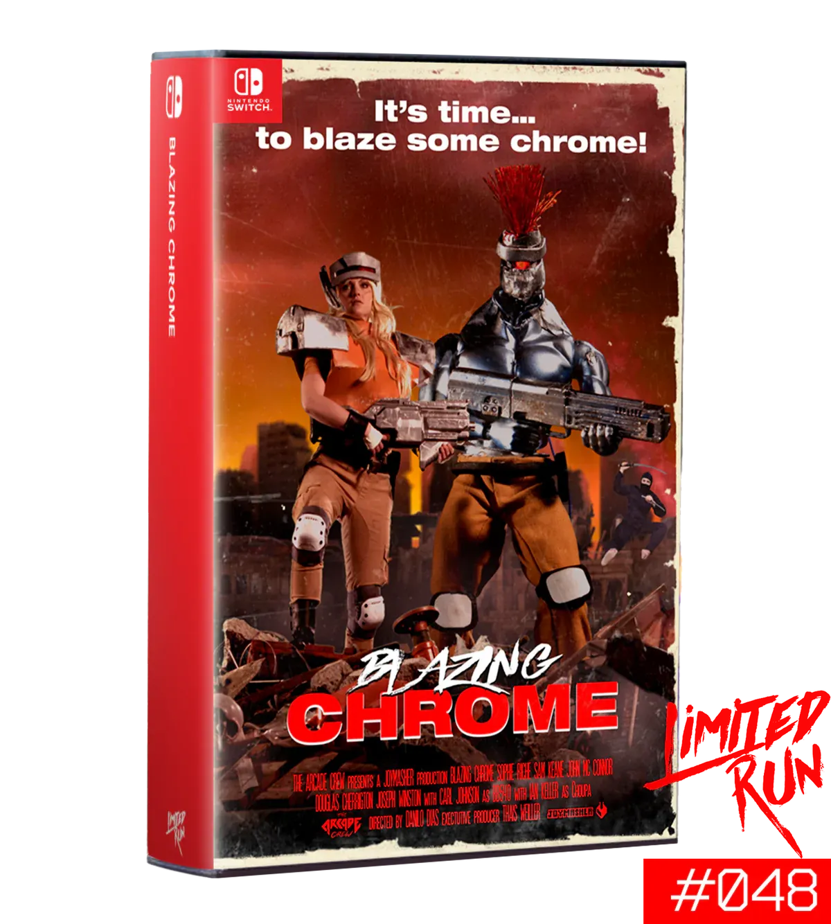 Blazing Chrome [VHS Edition] Video Game