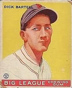 Dick Bartell 1933 Goudey (R319) #28 Sports Card