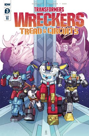 Transformers: Wreckers - Tread and Circuits #3 (Cover C 10 Copy Cover Coller)