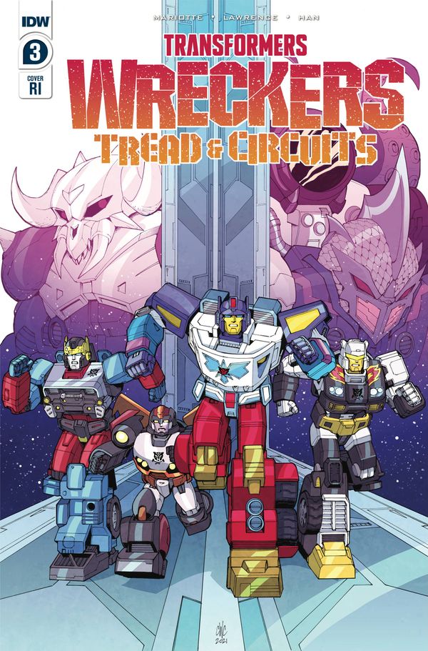 Transformers: Wreckers - Tread and Circuits #3 (Cover C 10 Copy Cover Coller)