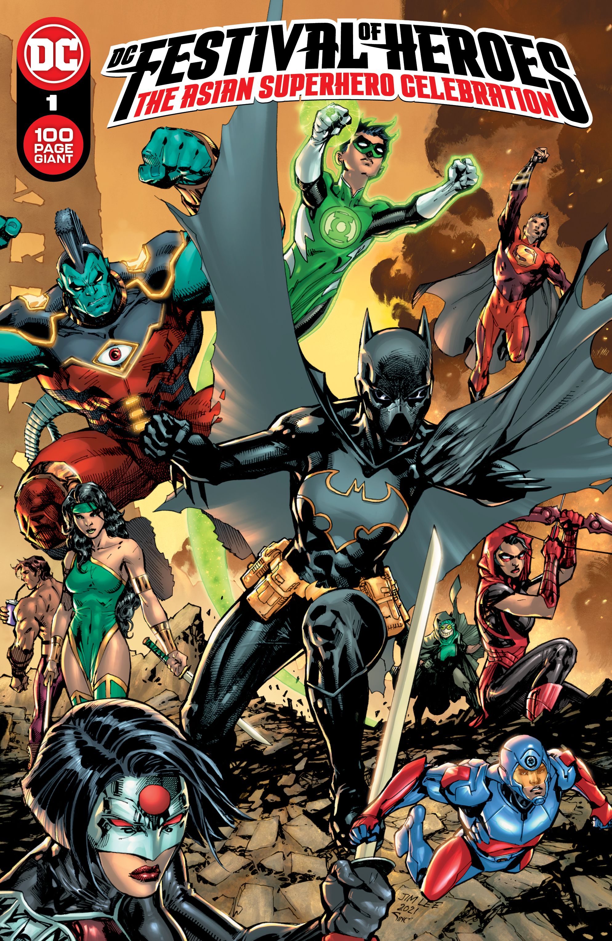 DC Festival of Heroes: The Asian Superhero Celebration Comic