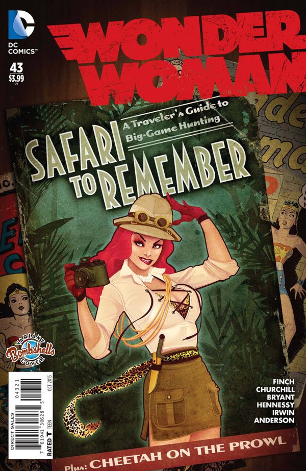 Wonder Woman #43 (Bombshells Variant Cover)