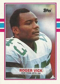 Roger Vick 1989 Topps #236 Sports Card