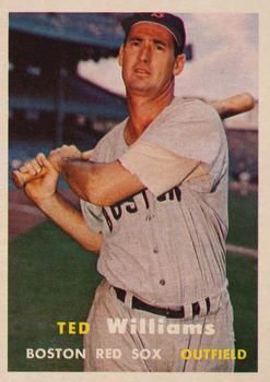 Ted Williams 1957 Topps #1 Sports Card