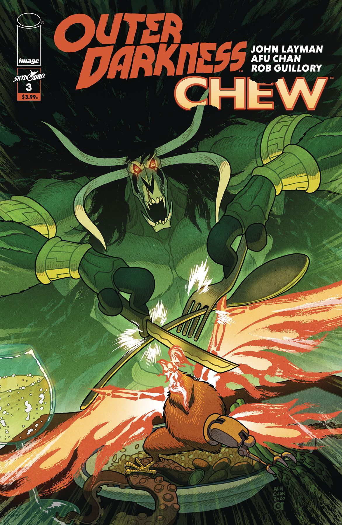 Outer Darkness/Chew #3 Comic