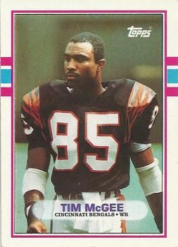 Tim McGee 1989 Topps #29 Sports Card