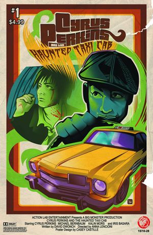 Cyrus Perkins And The Haunted Taxi Cab #1 (Movie Poster Variant)