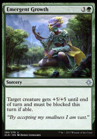 Emergent Growth (Ixalan) Trading Card