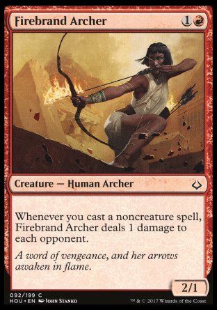 Firebrand Archer (Hour of Devastation) Trading Card