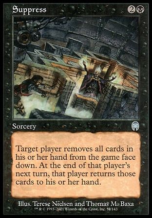 Suppress (Apocalypse) Trading Card