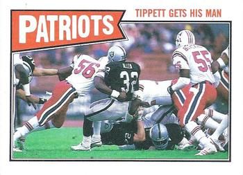 Andre Tippett 1987 Topps #96 Sports Card