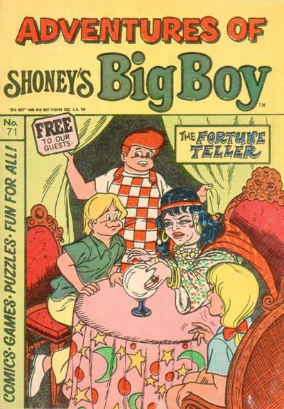 Adventures of Big Boy #71 [East] Comic
