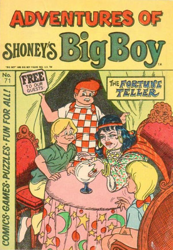 Adventures of Big Boy #71 [East]