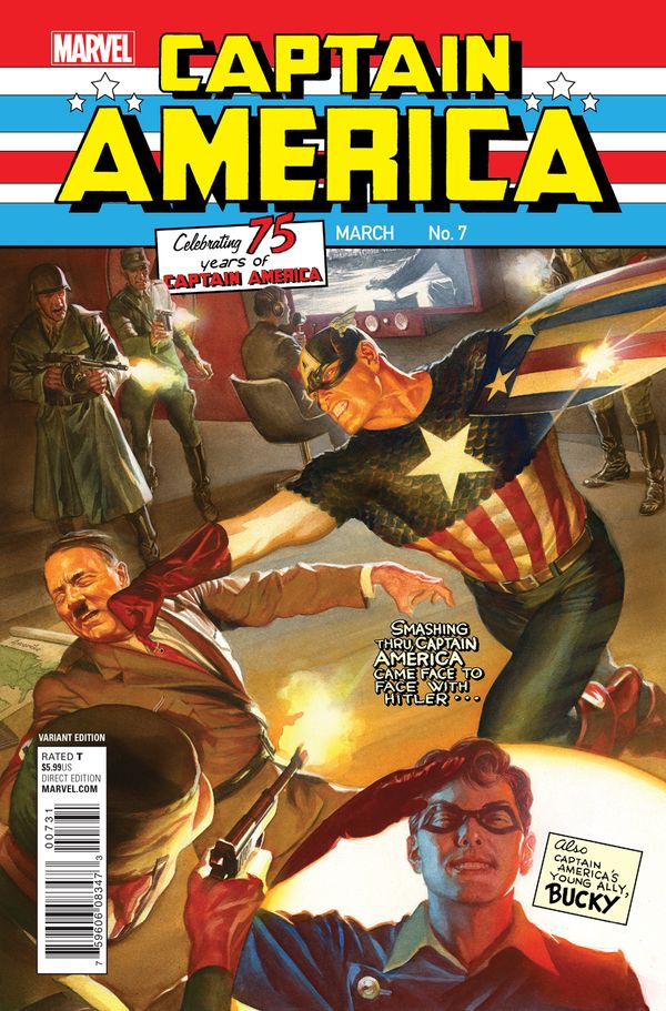 Captain America Sam Wilson #7 (Ross Classic Variant Aso)