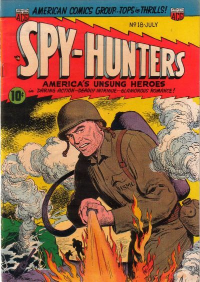 Spy-Hunters #18 Comic