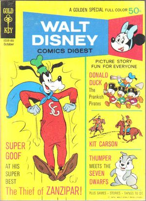 Walt Disney Comics Digest #25