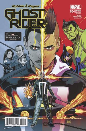 Ghost Rider #4 (Smith Tv Variant)