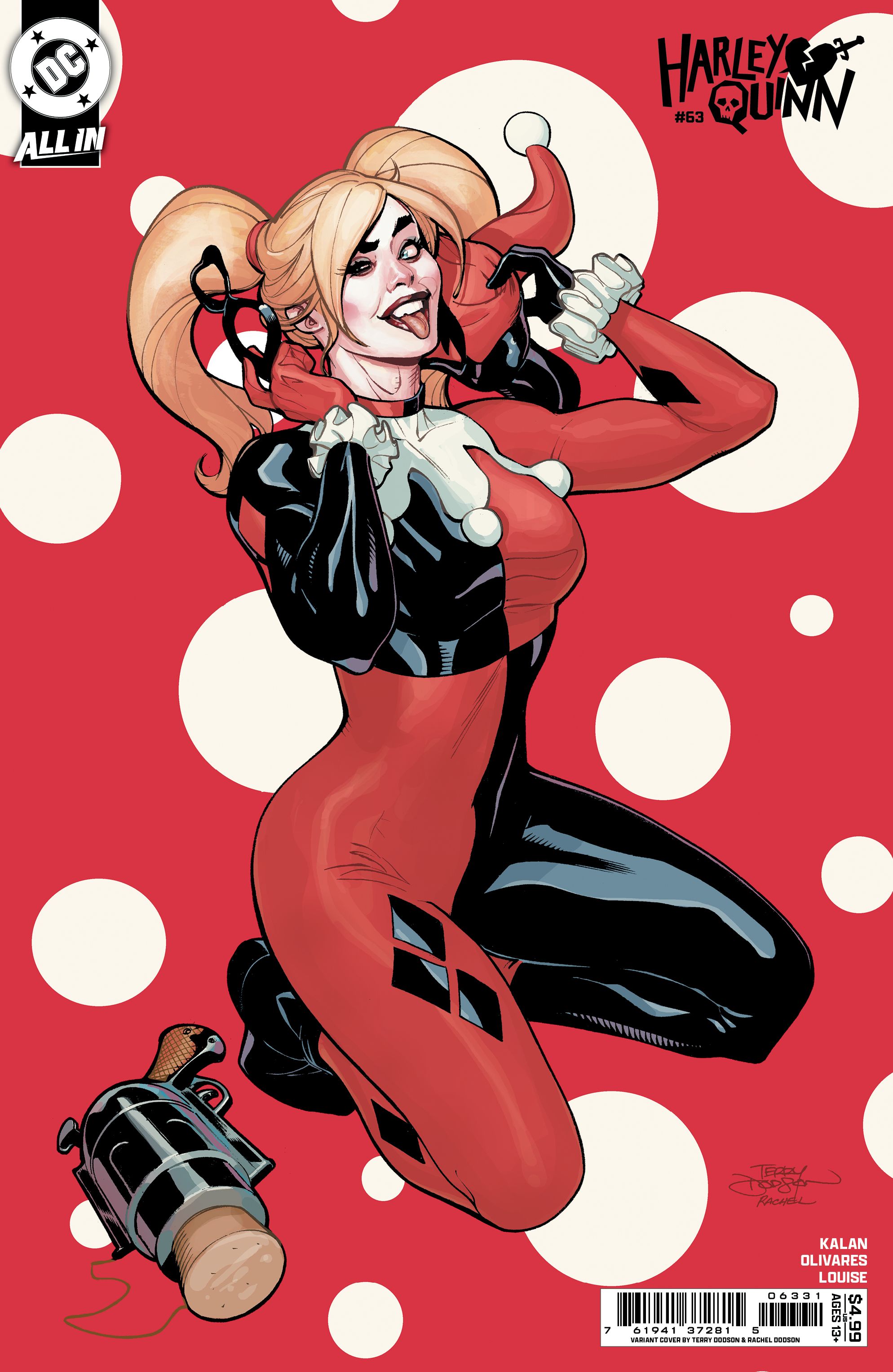 Harley Quinn #63 (Cvr C Terry Dodson & Rachel Dodson Card Stock Variant) Comic