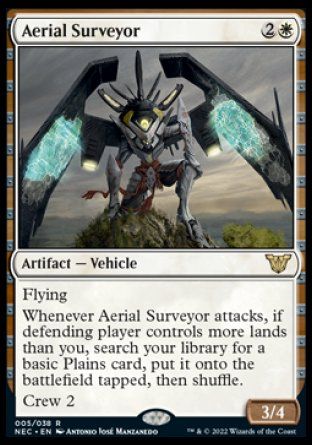 Aerial Surveyor (Kamigawa Neon Dynasty Commander Decks) Trading Card