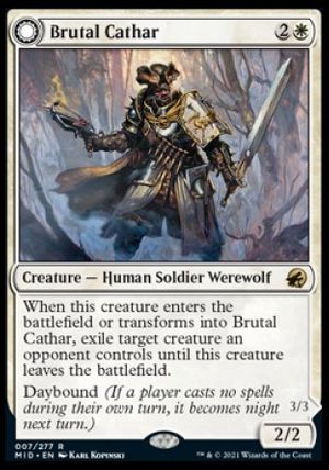 Brutal Cathar (Innistrad: Midnight Hunt)