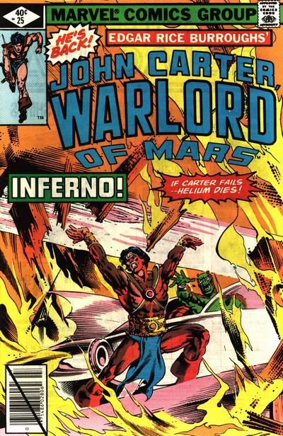 John Carter Warlord of Mars #25 Comic