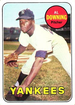 Al Downing 1969 Topps #292 Sports Card