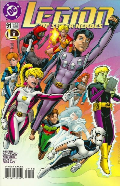 Legion of Super-Heroes #91 Comic