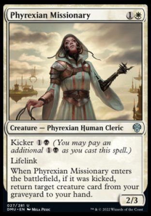 Phyrexian Missionary (Dominaria United) Trading Card