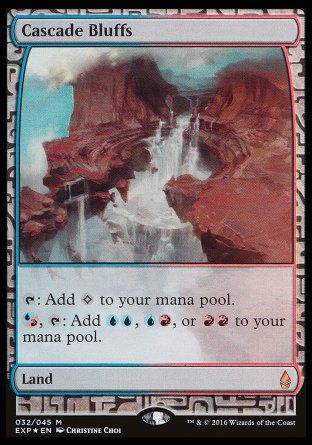 Cascade Bluffs (Zendikar Expeditions) Trading Card