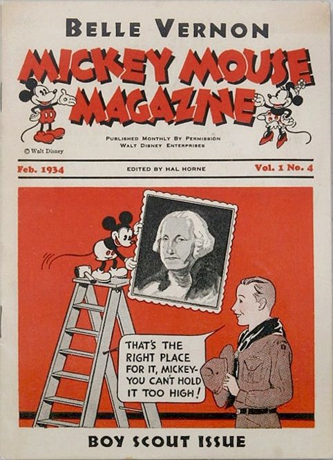 Mickey Mouse Magazine #v1#4 Comic