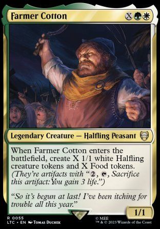 Farmer Cotton (The Lord of the Rings Commander Decks) Trading Card